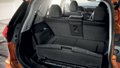 Nieuwe Nissan X-TRAIL voor uw wagenpark - Capaciteit van bagageruimte